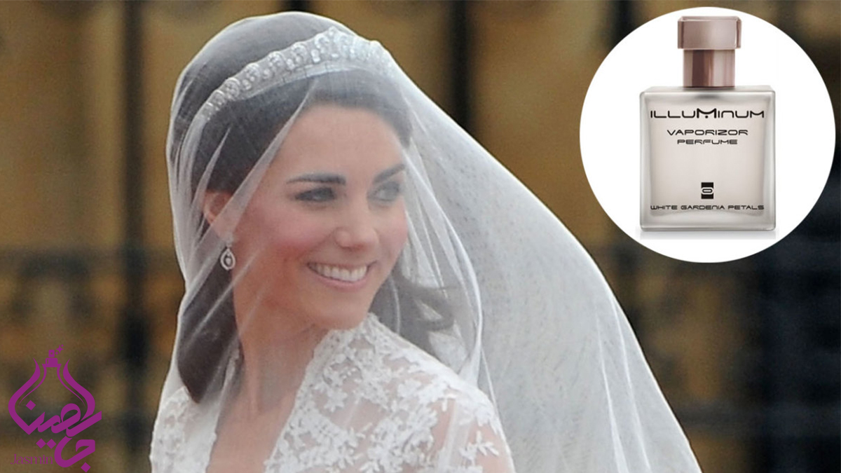عطر کیت میدلتون (The Princess of Wales) – Illuminum White Gardenia Petals